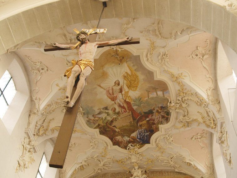 描述: 聖彼得保羅教堂的天花板壁畫