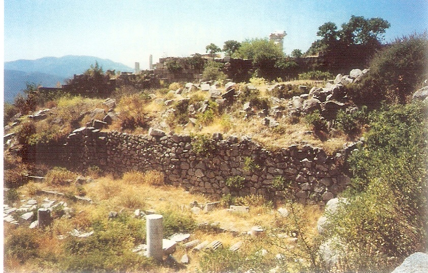 老底嘉教會廢墟 Ruins of the church in Laodicea